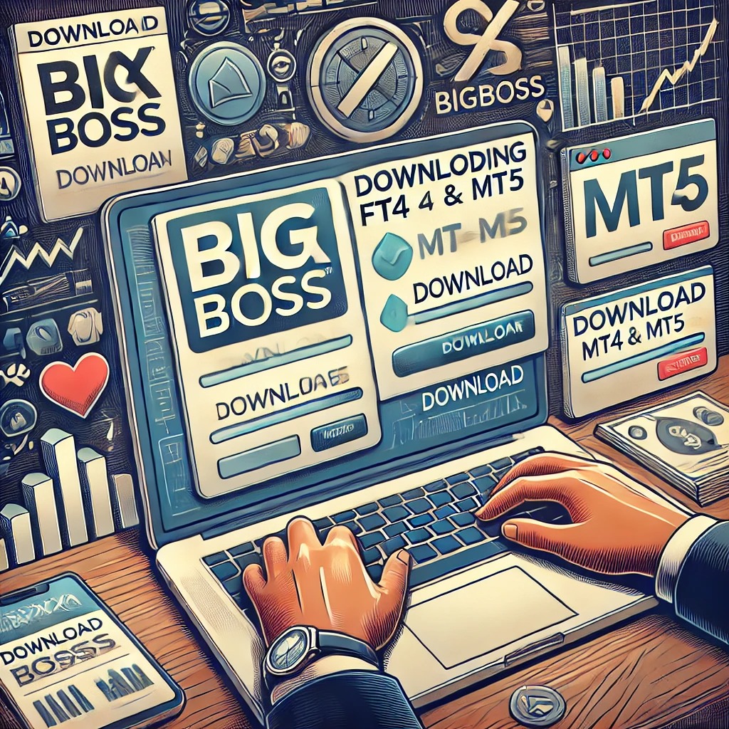 BigBossでMT4をダウンロードする方法と注意点