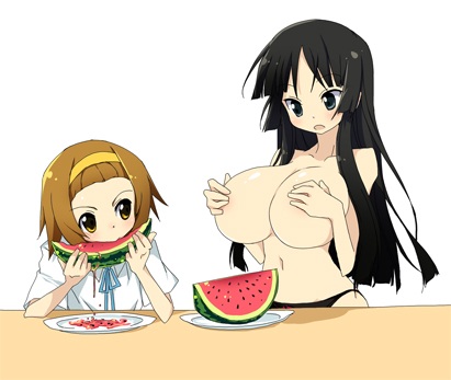 『けいおん！』　秋山澪＆田井中律