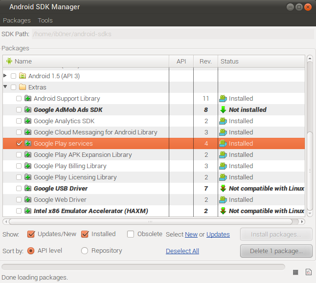 Google Play Services