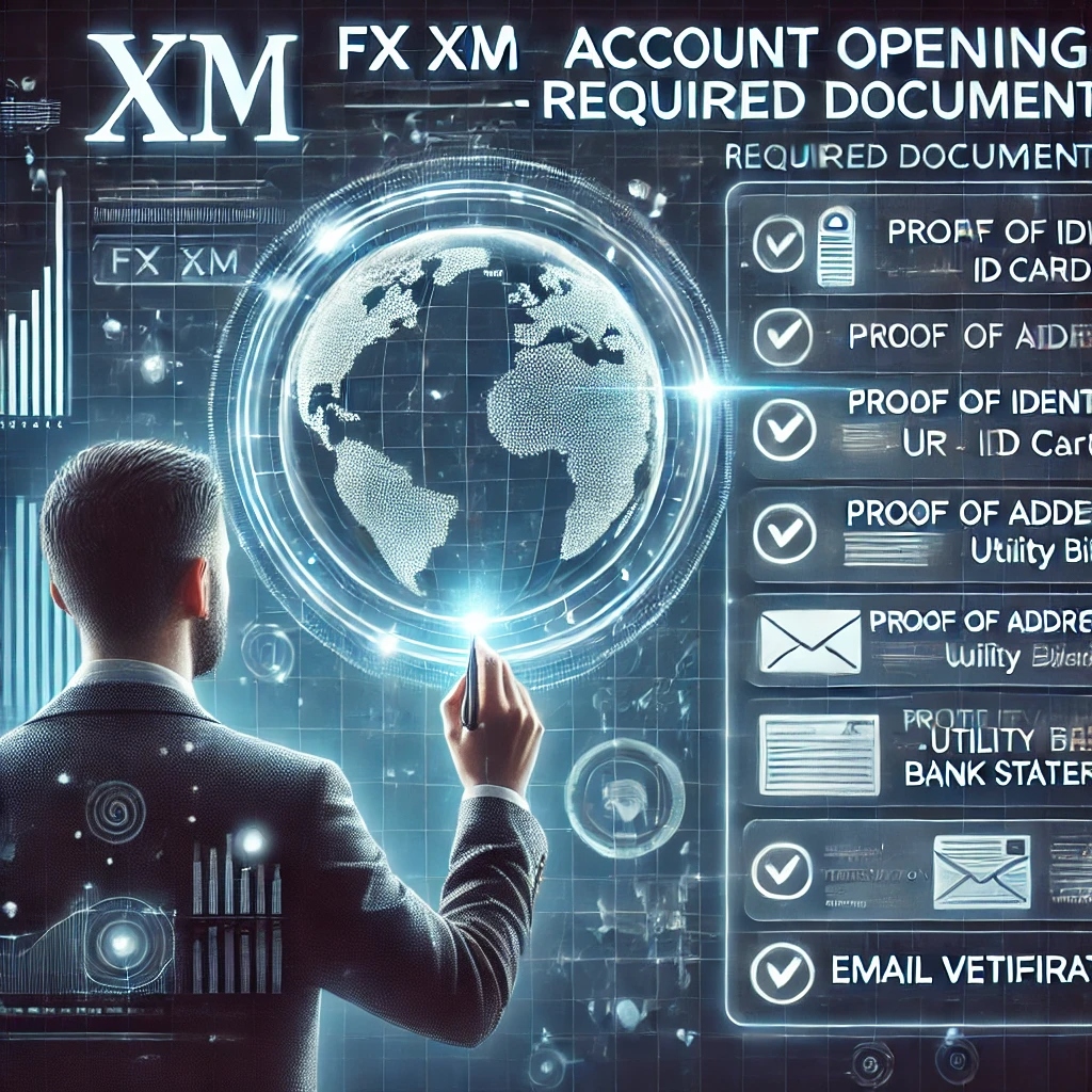 XMの口座有効化に必要な書類と手順マニュアル