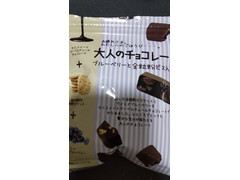 横井チョコレート 大人のチョコレート ブルーベリーと全粒粉ビス入り