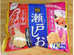 Befco 瀬戸しお 2種アソート えび塩味＆炙り明太マヨ味