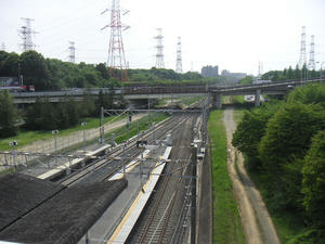 千葉ニュータウン鉄道の線路