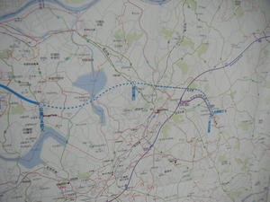 新成田高速鉄道の地図