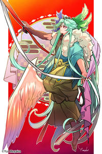 【一次創作・オリジナルキャラクター】Existence mind／アルフー・アルファスフィード