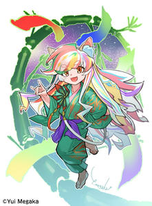 【一次創作・オリジナルキャラクター】Colorful wishes／天地 吁叶（あまち うきょう）