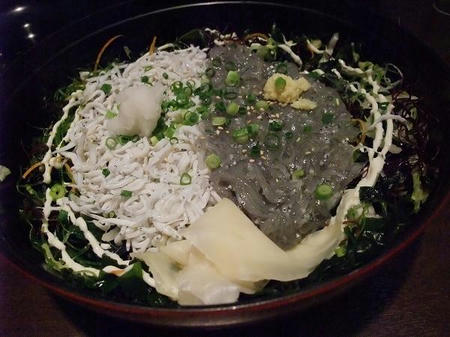 釜あげと生しらす２色丼