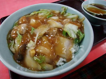 龍苑　中華丼