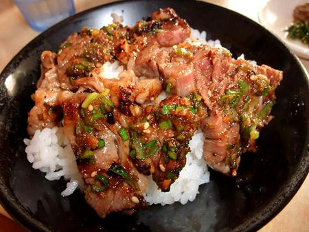 特上ロース オンザライス
