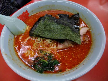 山岡家　辛味噌ラーメン　大辛