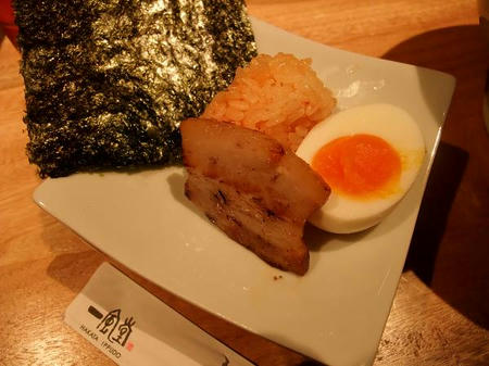 一風堂からか麺 標準装備別皿トッピング