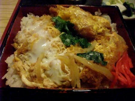 玉子とじかつ重（ロース）