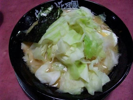 嵐げんこつチャーシュー+キャベツ