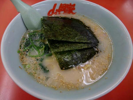 山岡家　塩ラーメン