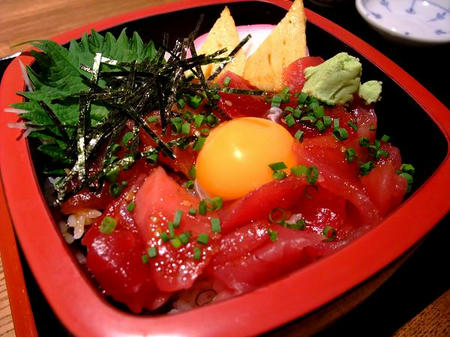 光駕 まぐろユッケ丼