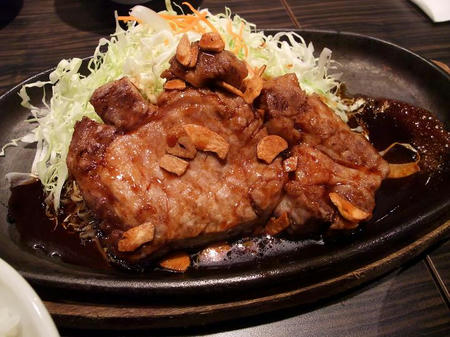 豚家 トンテキ定食(250g)