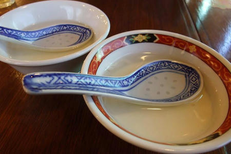 中国ラーメン 揚州商人　ランチセットの杏仁豆腐