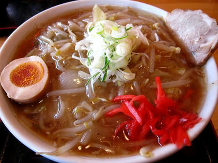麺処 くいしん坊 もやしあんかけらーめん