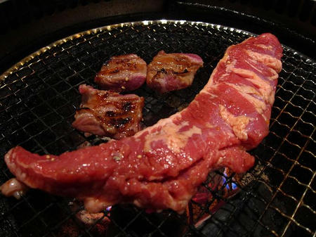 焼肉食堂 かっちゃんち そのままハラミ