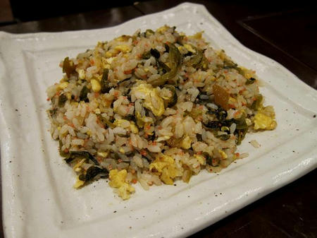 レストラン ロマネ 高菜メンタイ焼めし