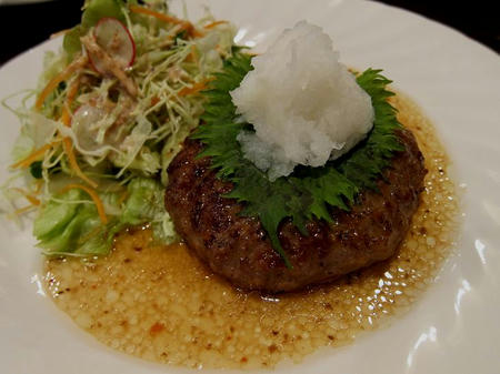レストラン ロマネ 和風ハンバーグ