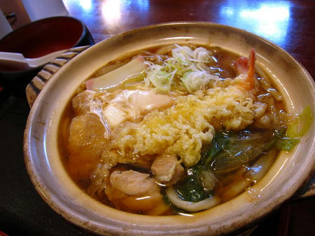 かよう亭　鍋焼きうどん