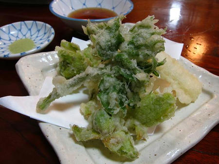 お食事処 樹　山菜天婦羅