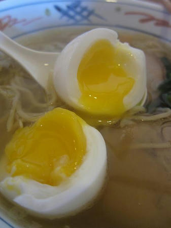 地鶏ラーメン自給屋 味付け卵