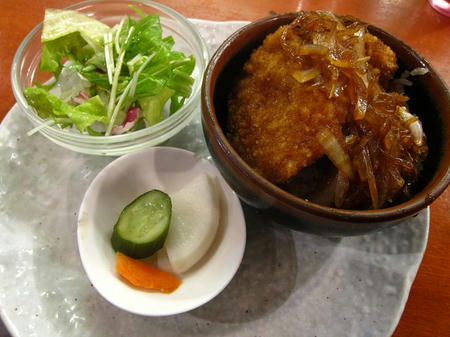 Navajo White ミニカツ丼