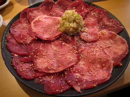 七輪炭火焼肉 味ん味ん ネギ塩タン