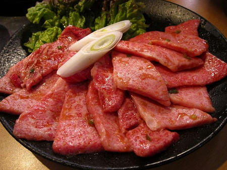 七輪炭火焼肉 味ん味ん 特上カルビ