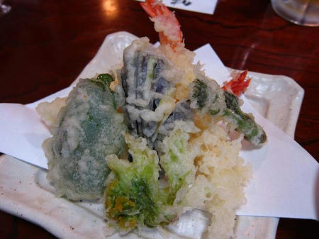 お食事処　樹（たちき）　たちき定食の天婦羅