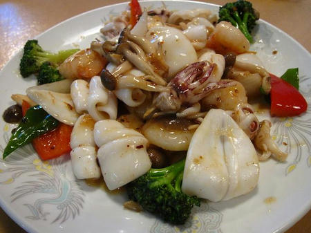 満菜館 XO醤炒双鮮