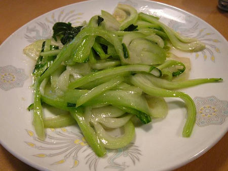 満菜館　青梗菜