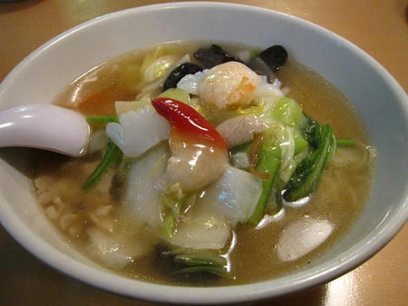 満菜館 広東麺