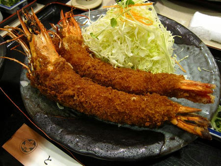 相模原 とん平 特エビフライ