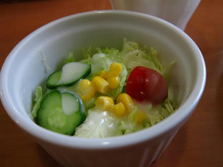 かれーの店 ポカラ サラダ