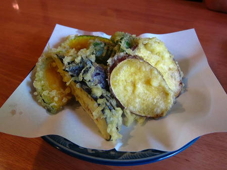 そば処なかや 桑風庵 本店 野菜天ぷら