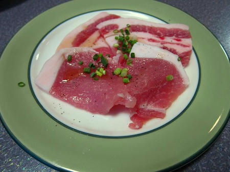 焼肉 燦 豚ロース(塩)