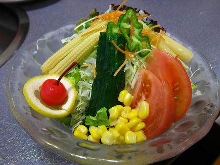 焼肉 燦 コンビネーションサラダ