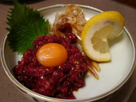 うなぎ炭火焼肉 宮川　ユッケ