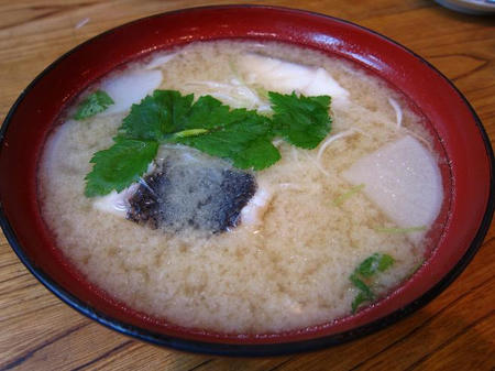 えぼし 茅ヶ崎本店 魚のあら汁