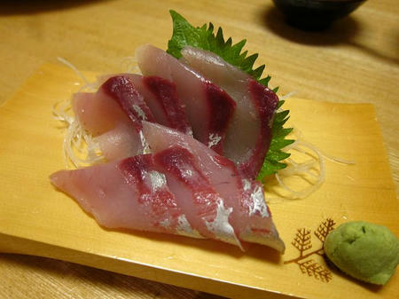 海鮮四季 北海亭 天然わらさ刺身