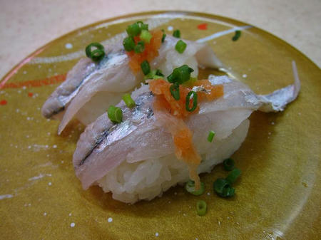 北陸富山回転寿司 かいおう 太刀魚
