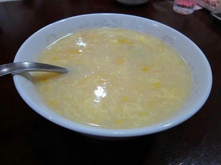 梅蘭 淵野辺店 コーンスープ