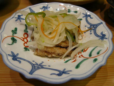 和食レストラン とんでん いわしのマリネ
