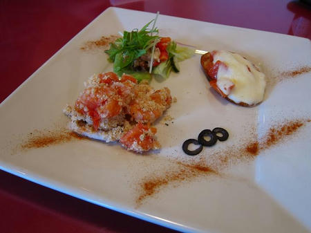シャンゴ 前菜3種盛り合わせ