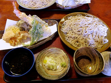 武本庵 天せいろ(大盛)