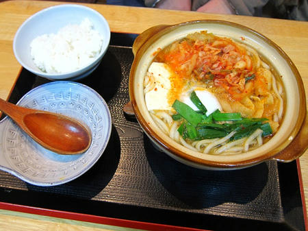 魯炉家　キムチ鍋うどん