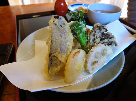 そば処 吾妻路 野菜天ぷら